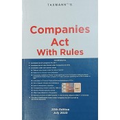 Taxmann's Companies Act with Rules [Edn. 2023]